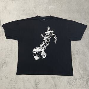 Silver Surfer T Shirt Mens 3XL Black Cosmic Short Sleeve Mad Engine Marvel Tee